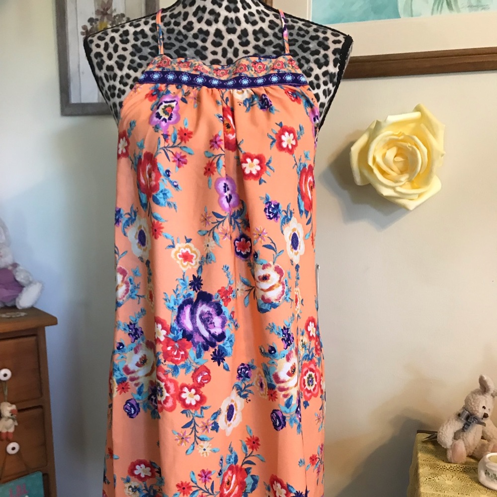 BEBOP SLEEVELESS DRESS. Sz LARGE. SUMMER 🌺 NWT!